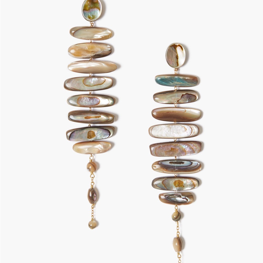 Chan Luu - MIZUMI EARRINGS ABALONE
